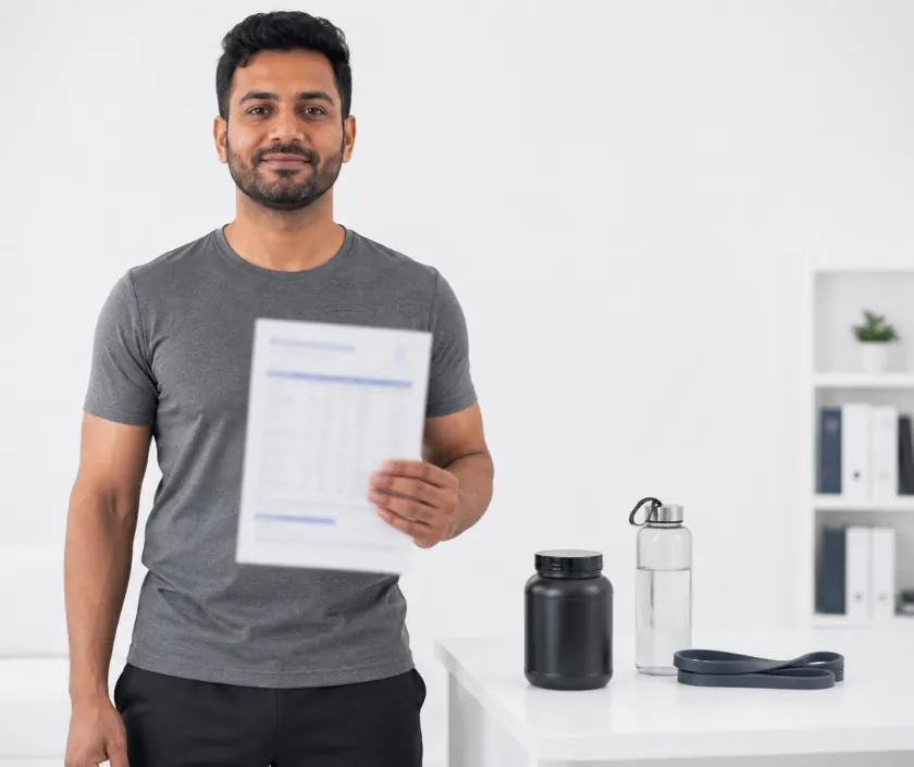 Facial hair and appearance assessment at Elegance Men's Health Clinic in Surat